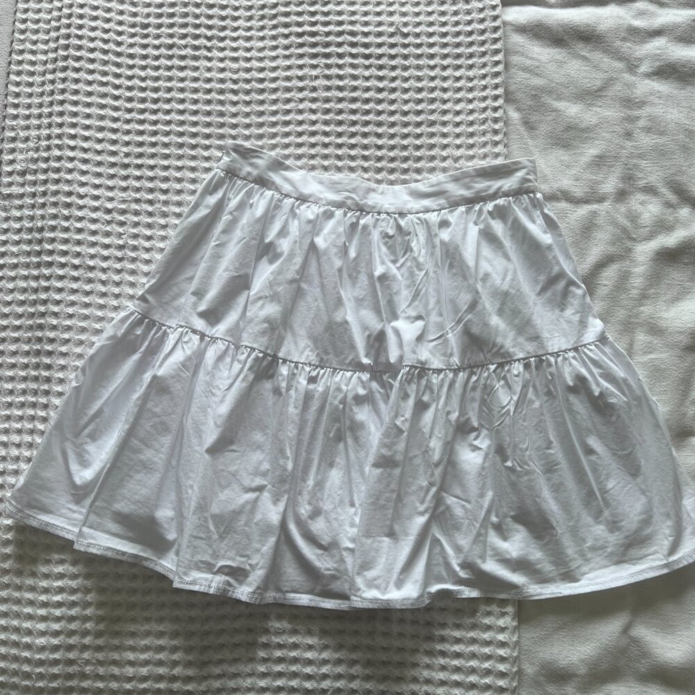 NWOT Staud Mini Sea Tiered Mini Skirt - Picture 5 of 9